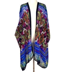 🦋Angie Multicolor Bohemian Tunic Size Large